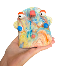 Load image into Gallery viewer, ‘No.61 Colourful Marble One Off" Glasses Holder
