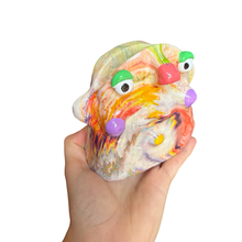Load image into Gallery viewer, ‘No.41 Colour Explosion Marbled One Off" Glasses Holder
