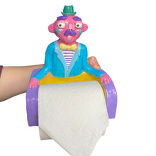 Load image into Gallery viewer, ‘Funky Fred&#39; The PonkyWot Butler Toilet Roll Holder (one off)
