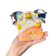 Load image into Gallery viewer, ‘No.14 Sunset Marbled One Off" Glasses Holder
