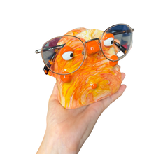 Load image into Gallery viewer, ‘No.17 Sunset Marbled One Off" Glasses Holder

