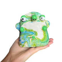 Load image into Gallery viewer, ‘No.38 Fresh Green Marbled One Off" Glasses Holder
