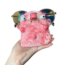 Load image into Gallery viewer, ‘No.9 Pink Marbled One Off" Glasses Holder
