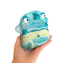 Load image into Gallery viewer, ‘No.34 Ocean Marbled One Off" Glasses Holder
