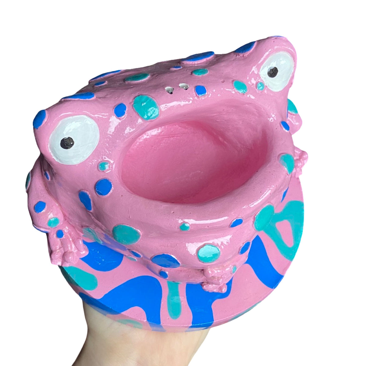 Groovy Frog Remote Control / Incense Holder (one off) – PonkyWots