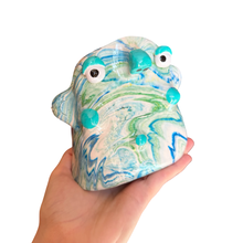 Load image into Gallery viewer, ‘No.33 Ocean Marbled One Off" Glasses Holder
