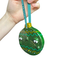 Load image into Gallery viewer, Bauble Christmas Decorations (Forest Green)
