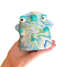 Load image into Gallery viewer, ‘No.33 Ocean Marbled One Off" Glasses Holder
