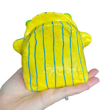 Load image into Gallery viewer, &quot;Simply Yellow Stripes&quot; Glasses Holder
