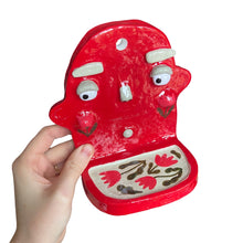 Load image into Gallery viewer, ‘Ruby roses&#39; Ponky Wall Shelf (one off)
