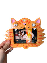 Load image into Gallery viewer, 'Orange Cat' Ponky Wall Photo / Picture Frame
