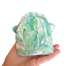 Load image into Gallery viewer, ‘No.37 Teal Dream Marbled One Off" Glasses Holder
