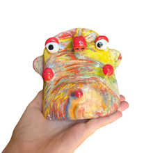 Load image into Gallery viewer, ‘No.40 Colour Burst Marbled One Off" Glasses Holder
