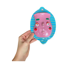 Load image into Gallery viewer, &#39;Blue Pink Tomato&#39; PonkyWots Wall Vase
