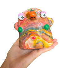Load image into Gallery viewer, ‘No.53 Colour Punch Marble One Off" Glasses Holder
