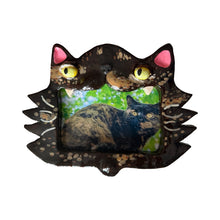 Load image into Gallery viewer, 'Custom painted Cat' Ponky Wall Photo / Picture Frame
