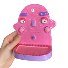 Load image into Gallery viewer, ‘All things Pink&#39; Ponky Wall Shelf (one off)
