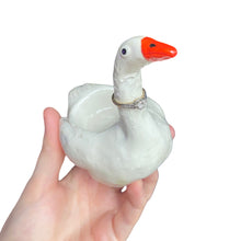 Load image into Gallery viewer, Silly Goose Ring Holder / tea light candle holder
