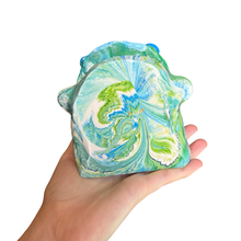 Load image into Gallery viewer, ‘No.40 Cerulean Marbled One Off" Glasses Holder
