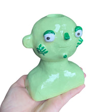 Load image into Gallery viewer, ‘Leafy guy&#39; Candlestick Holder
