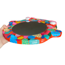 Load image into Gallery viewer, ‘Kaleidoscope &#39; BIG Ponky Wall Mirror (one-off)
