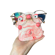 Load image into Gallery viewer, ‘No.7 Pink Marbled One Off" Glasses Holder

