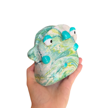 Load image into Gallery viewer, ‘No.37 Teal Dream Marbled One Off" Glasses Holder
