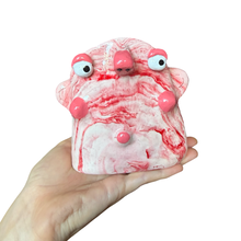 Load image into Gallery viewer, ‘No.6 Pink Marbled One Off" Glasses Holder
