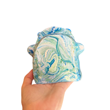 Load image into Gallery viewer, ‘No.32 Ocean Marbled One Off" Glasses Holder
