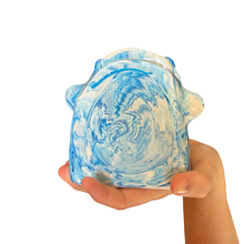 Load image into Gallery viewer, ‘No.30 Blue Skies Marbled One Off" Glasses Holder
