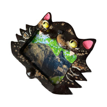 Load image into Gallery viewer, 'Custom painted Cat' Ponky Wall Photo / Picture Frame
