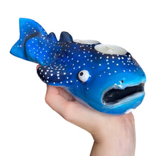 Load image into Gallery viewer, Blue Whale Shark Tealight Candle Holder (One-Off)
