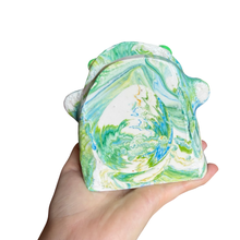 Load image into Gallery viewer, ‘No.38 Fresh Green Marbled One Off" Glasses Holder
