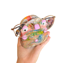 Load image into Gallery viewer, ‘No.51 Psychedelic Marbled One Off" Glasses Holder
