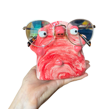 Load image into Gallery viewer, ‘No.8 Pink Marbled One Off" Glasses Holder
