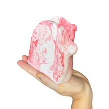 Load image into Gallery viewer, ‘No.9 Pink Marbled One Off" Glasses Holder

