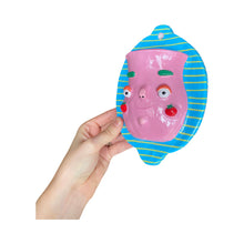 Load image into Gallery viewer, &#39;Blue Pink Tomato&#39; PonkyWots Wall Vase
