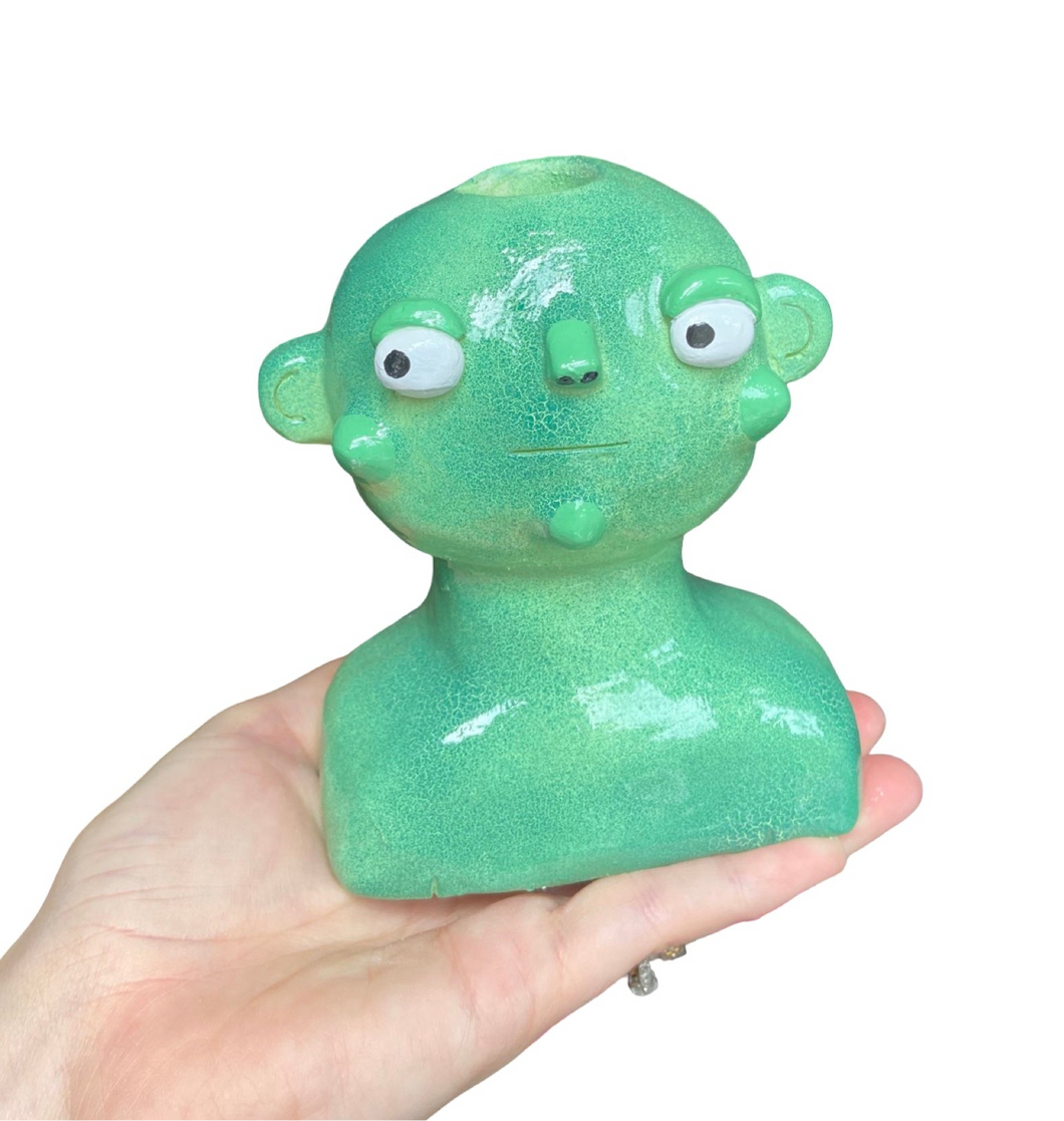 'Green Dream' Candlestick Holder (one-off)