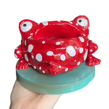 Load image into Gallery viewer, Mushroom Frog Remote Control / Incense Holder (one off)
