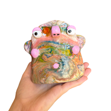 Load image into Gallery viewer, ‘No.51 Psychedelic Marbled One Off" Glasses Holder
