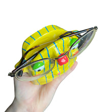 Load image into Gallery viewer, &quot;Simply Yellow Stripes&quot; Glasses Holder
