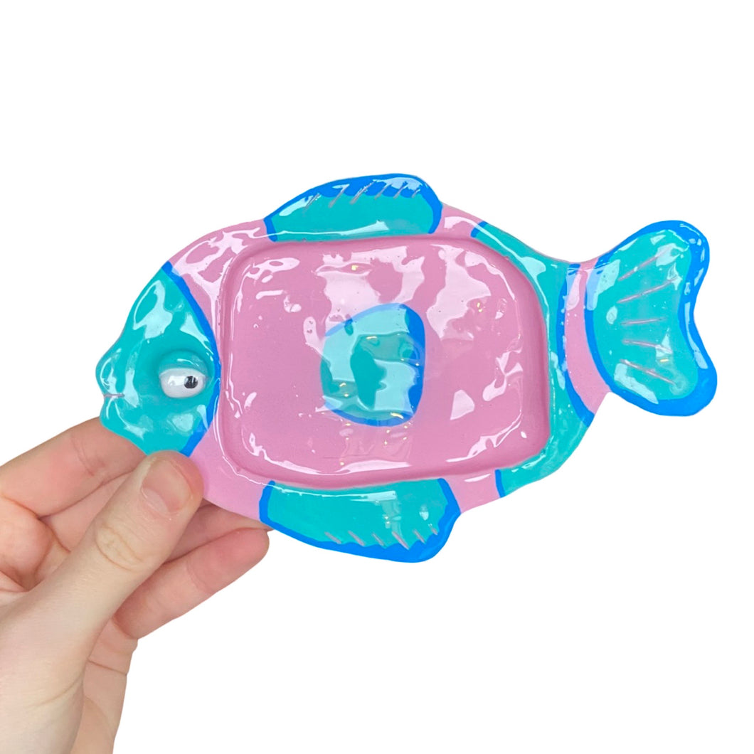 ‘Pink Clown' Fish Soap Dish