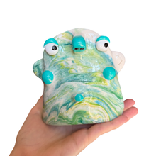 Load image into Gallery viewer, ‘No.37 Teal Dream Marbled One Off" Glasses Holder

