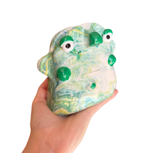 Load image into Gallery viewer, ‘No.35 Sea Glass Marbled One Off" Glasses Holder
