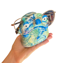 Load image into Gallery viewer, ‘No.32 Ocean Marbled One Off" Glasses Holder
