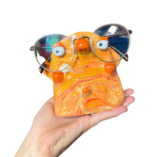 Load image into Gallery viewer, ‘No.15 Sunset Marbled One Off" Glasses Holder

