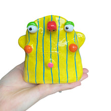 Load image into Gallery viewer, &quot;Simply Yellow Stripes&quot; Glasses Holder
