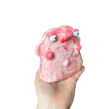Load image into Gallery viewer, ‘No.10 Pink Marbled One Off" Glasses Holder
