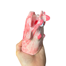 Load image into Gallery viewer, ‘No.2 Pink Marbled One Off" Glasses Holder
