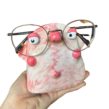 Load image into Gallery viewer, ‘No.2 Pink Marbled One Off" Glasses Holder
